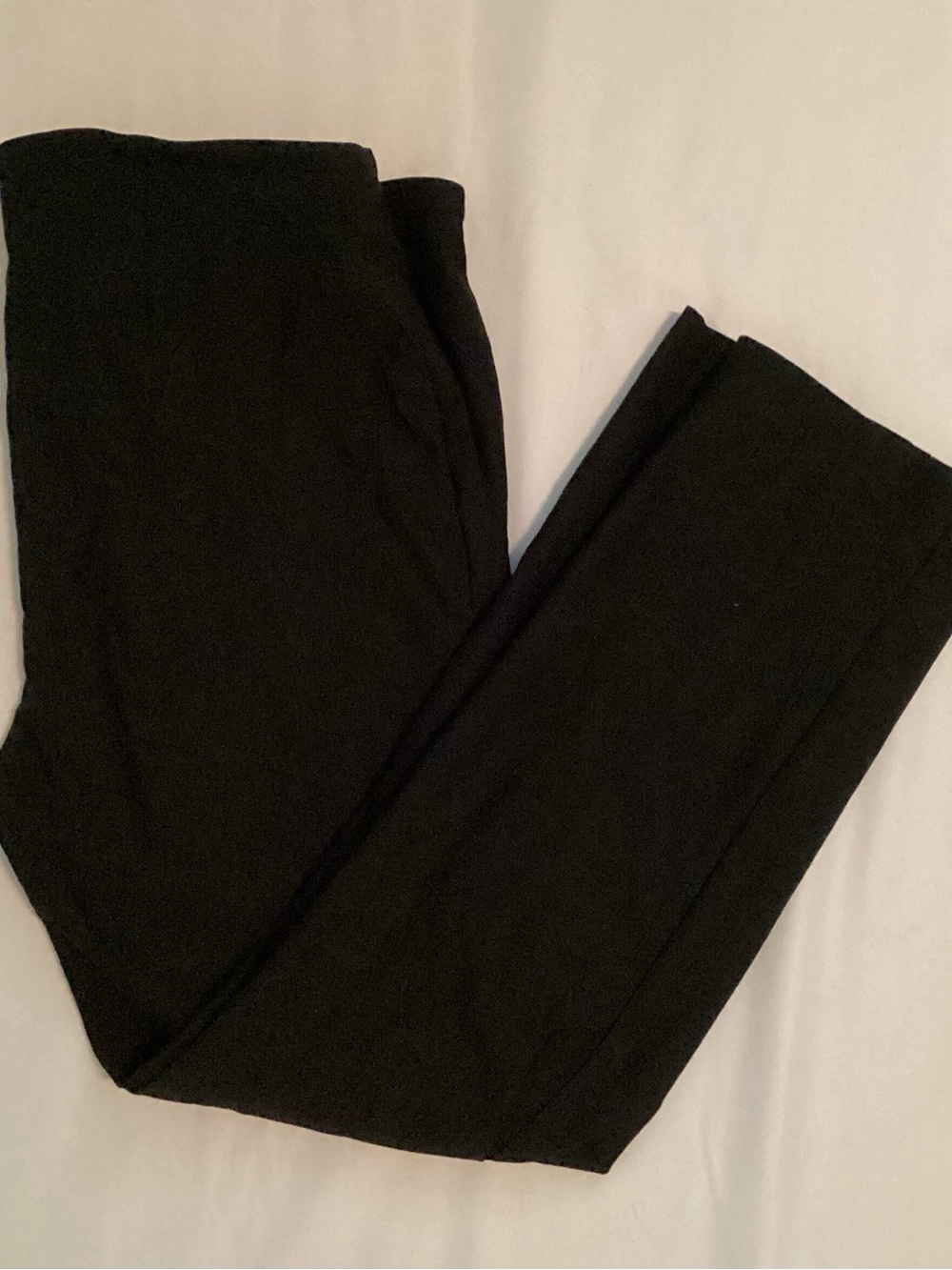 Attyre Petite Ladies Pull On Black Dress Pants Size 8P